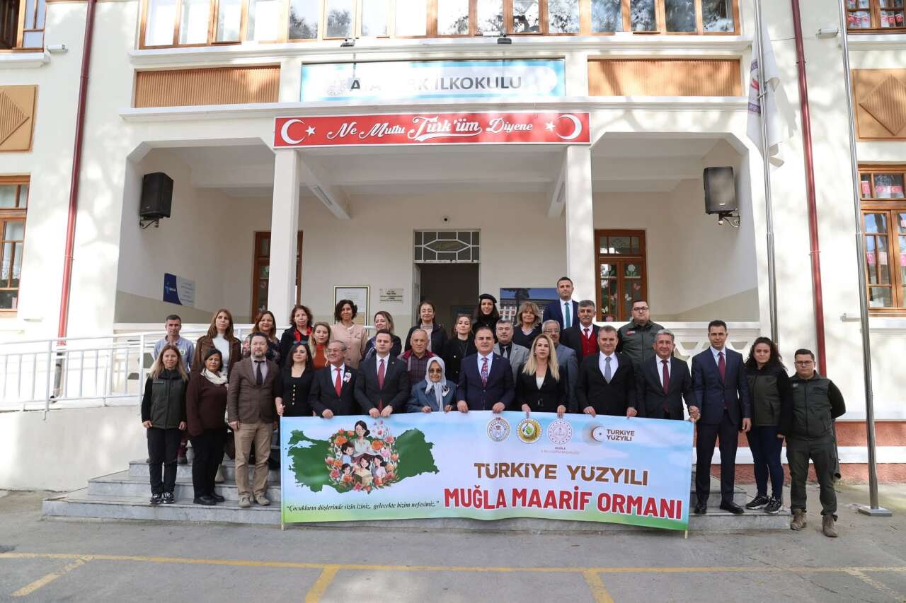 Muğla’da Öğretmenler İçin 16 Bin 453 Fidan Toprakla Buluşuyor 5